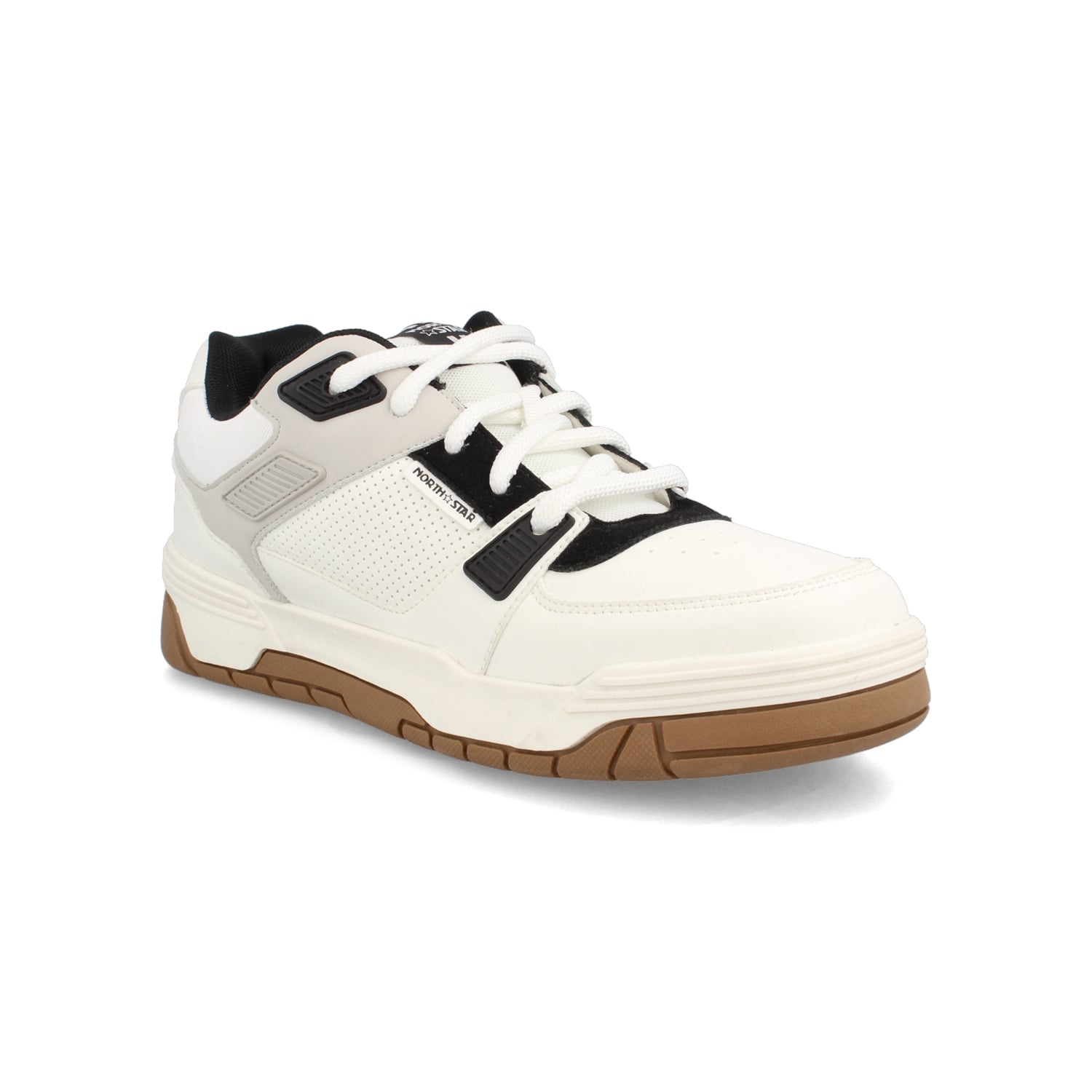 ZAPATILLA HOMBRE NORTH STAR SKATER CHUNK BLANCO-NEGRO - 2