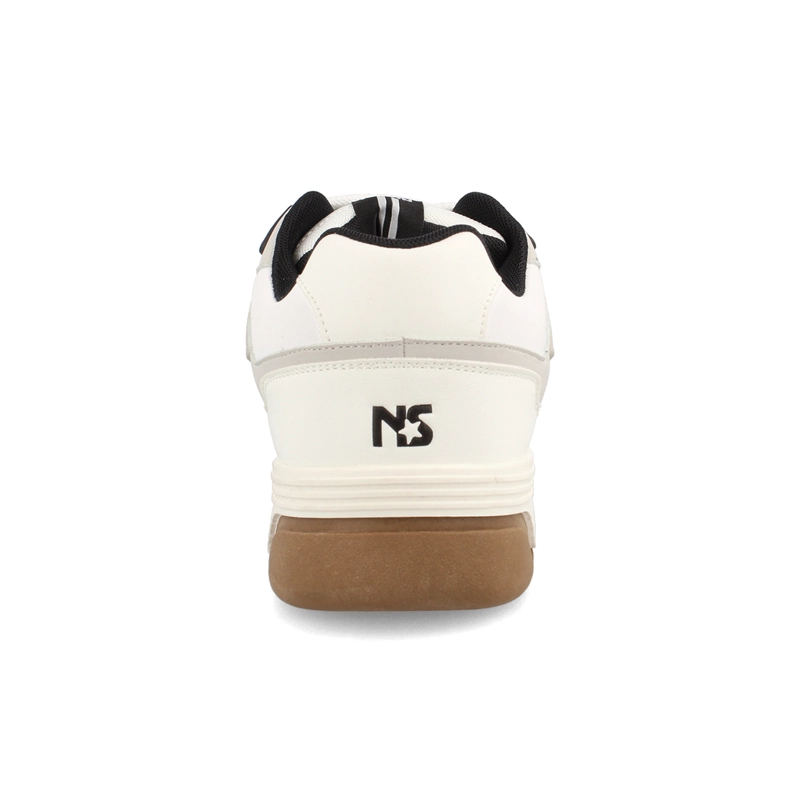 ZAPATILLA HOMBRE NORTH STAR SKATER CHUNK BLANCO-NEGRO - 3