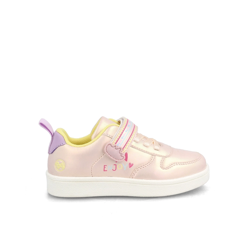 ZAPATILLA NIÑA BUBBLEGUMMERS CLAVEL LILA-ROSADO - 1