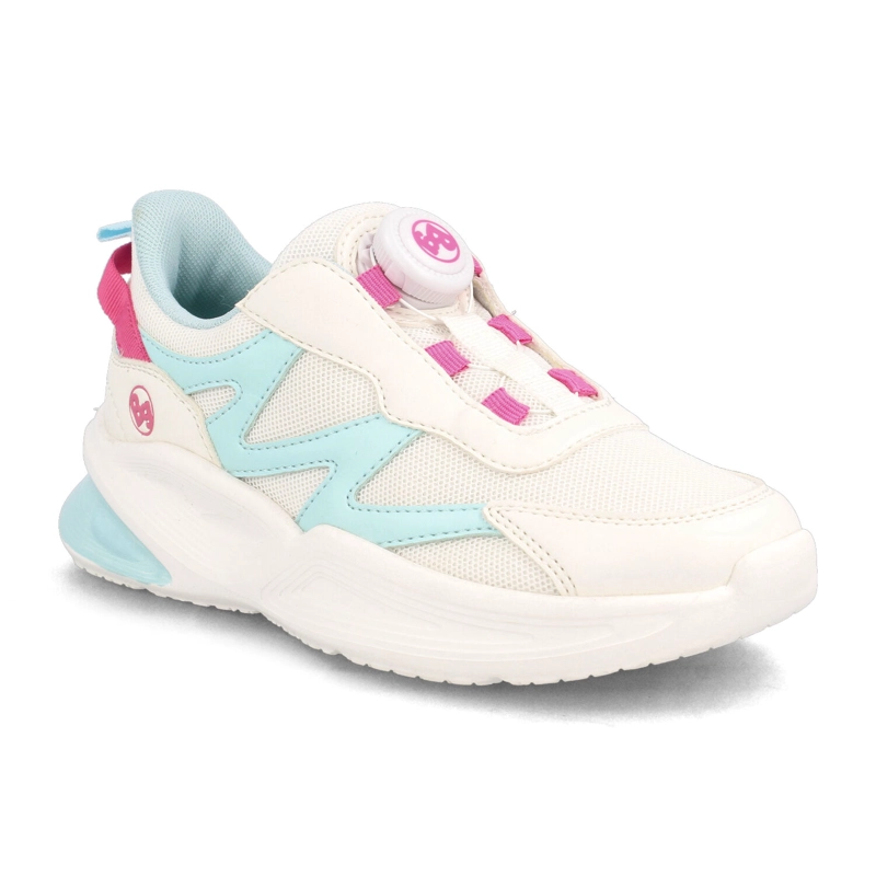 ZAPATILLA NIÑA BUBBLEGUMMERS DYNAMIC BLANCO- AZUL - 2
