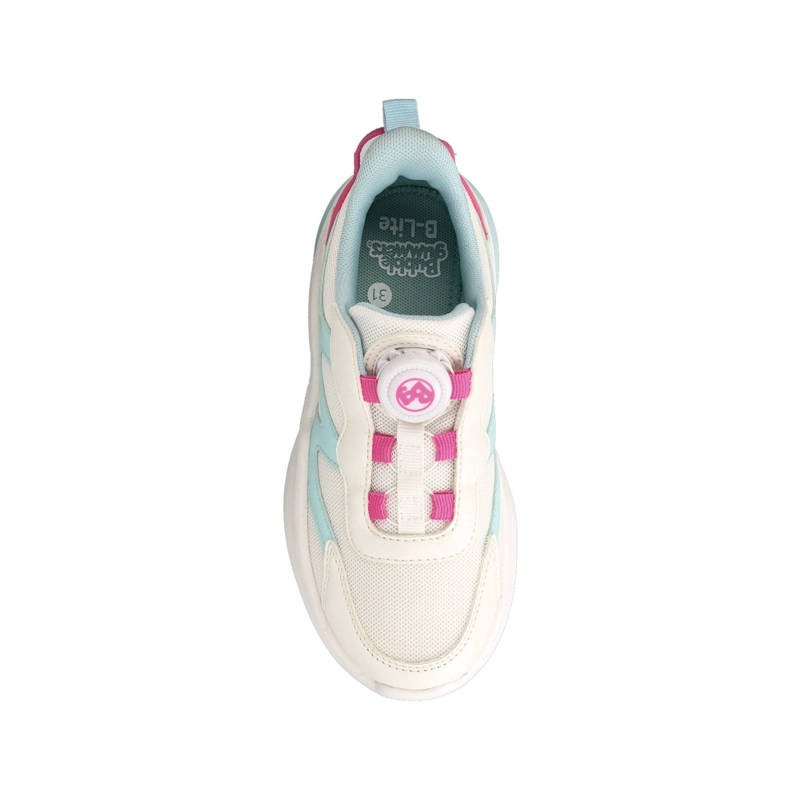 ZAPATILLA NIÑA BUBBLEGUMMERS DYNAMIC BLANCO- AZUL - 4