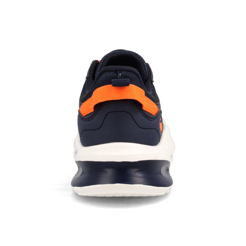 ZAPATILLA NIÑO BUBBLEGUMMERS DYNAMIC AZUL-NARANJO - 3