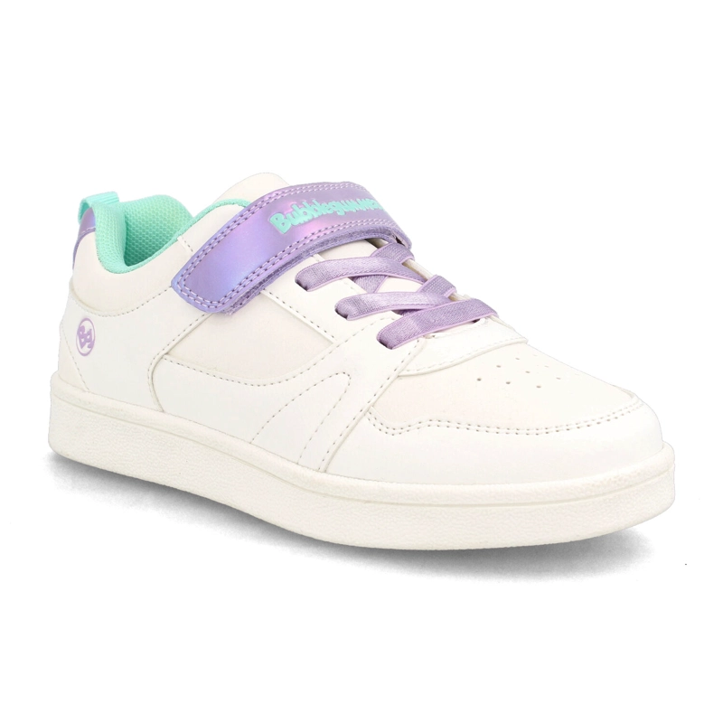 ZAPATILLA NIÑA BUBBLEGUMMERS CLAVEL BLANCO-LILA - 2