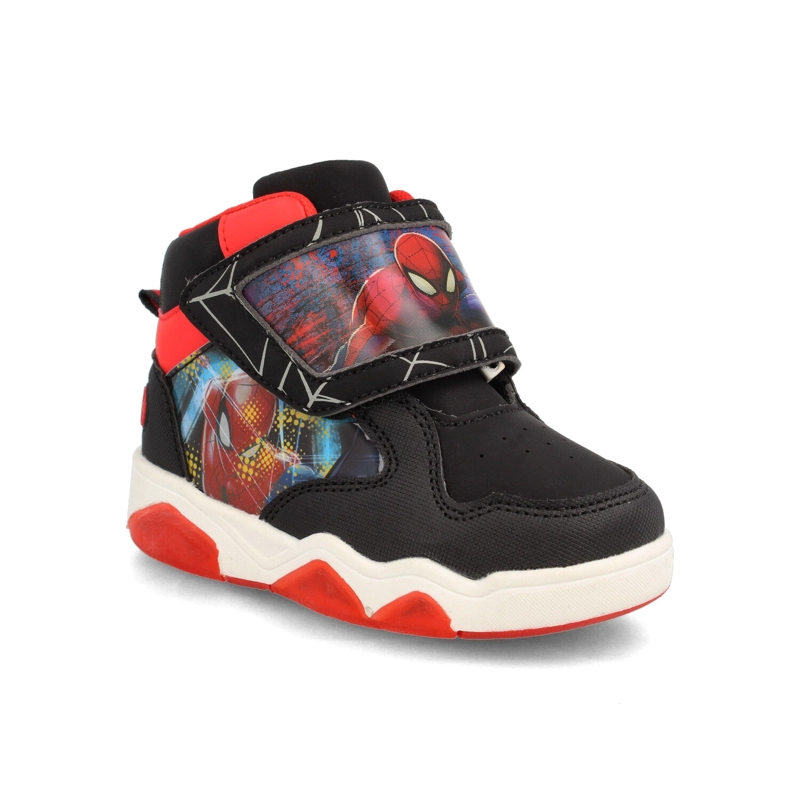 ZAPATILLA NIÑO BUBBLEGUMMERS EDEN NEGRO-ROJO - 2