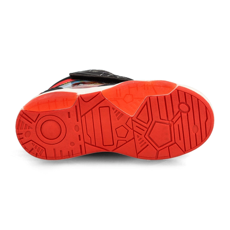 ZAPATILLA NIÑO BUBBLEGUMMERS EDEN NEGRO-ROJO - 5