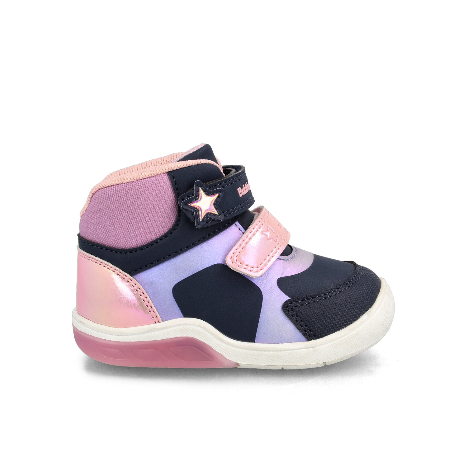 BOTIN NIÑA BUBBLEGUMMERS TOKIO AZUL-ROSADO - 1