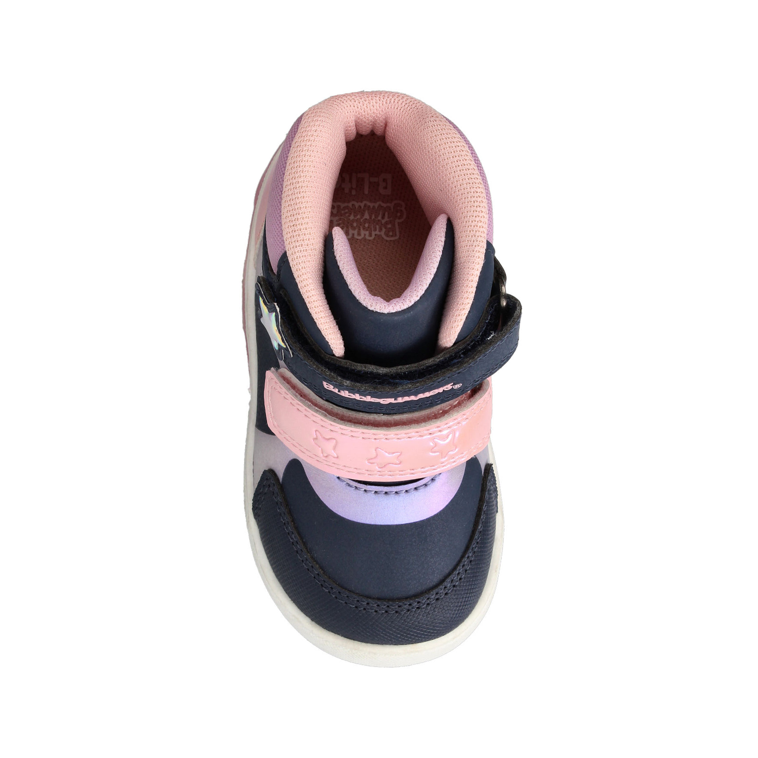 BOTIN NIÑA BUBBLEGUMMERS TOKIO AZUL-ROSADO - 4