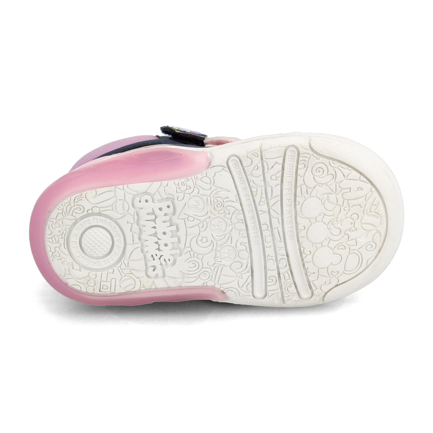 BOTIN NIÑA BUBBLEGUMMERS TOKIO AZUL-ROSADO - 5