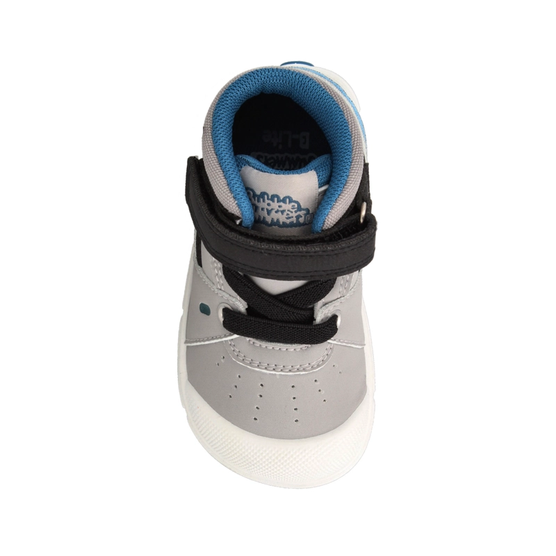 BOTIN NIÑO BUBBLEGUMMERS ECHO GRIS-AZUL - 4