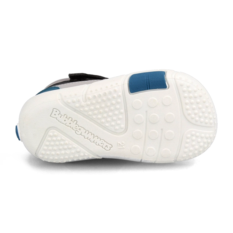 BOTIN NIÑO BUBBLEGUMMERS ECHO GRIS-AZUL - 5