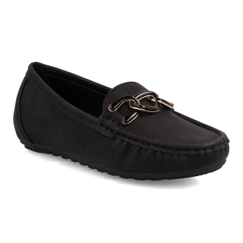 MOCASIN MUJER BATA COMFIT CATHINA NEGRO - 2