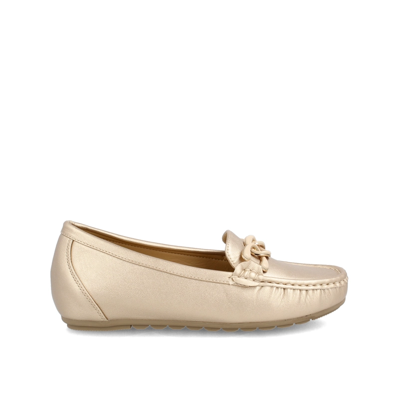 MOCASIN MUJER BATA COMFIT CATHINA CHAMPAGNE Dorado 38