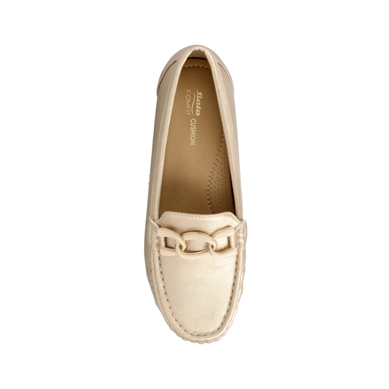 MOCASIN MUJER BATA COMFIT CATHINA CHAMPAGNE - 8