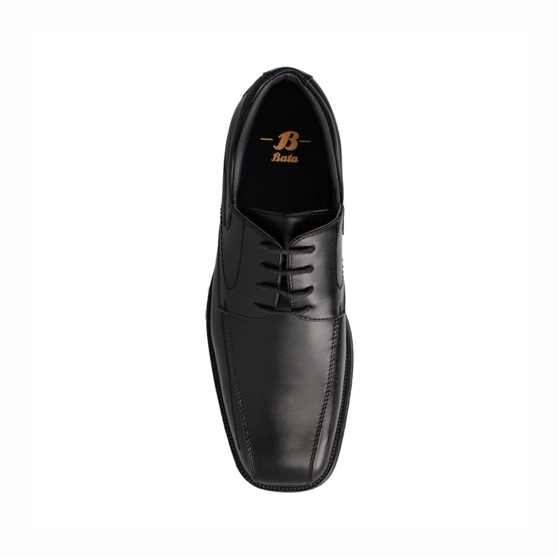 ZAPATO HOMBRE BATA TOWN NEGRO CON CORDON - 4