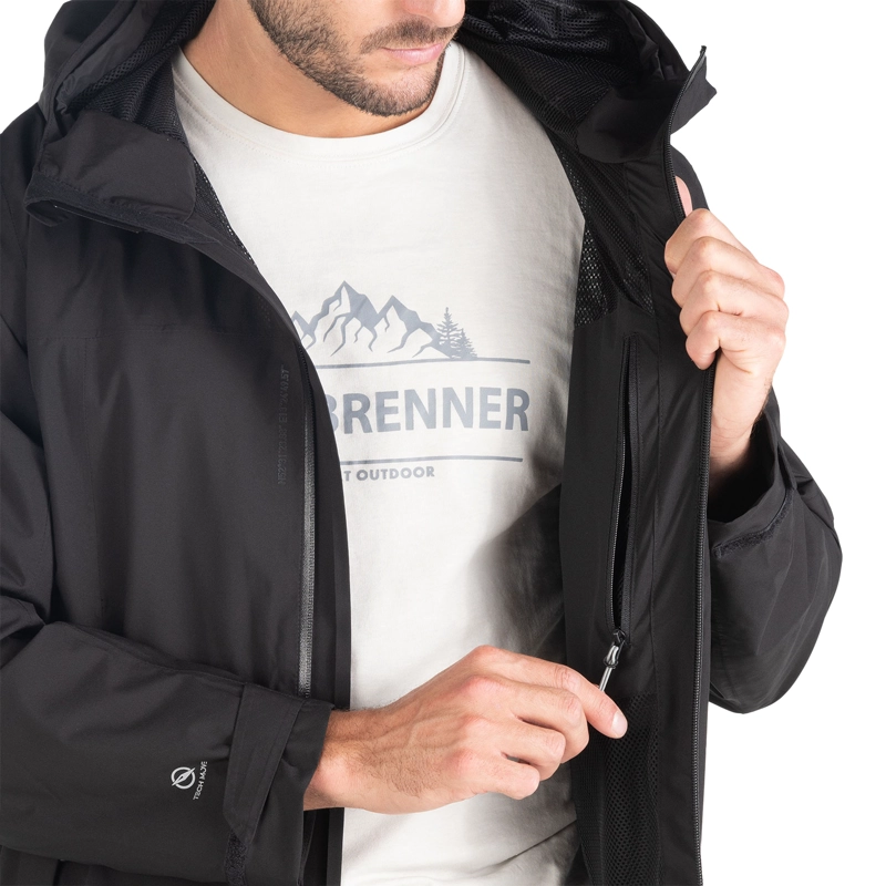 CHAQUETA HOMBRE WEINBRENNER BERLIN NEGRO - 3