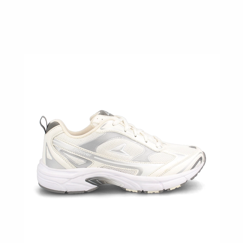 ZAPATILLA MUJER POWER ZETA RELIC BLANCO-PLATEADO - 1