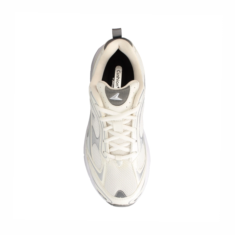 ZAPATILLA MUJER POWER ZETA RELIC BLANCO-PLATEADO - 4