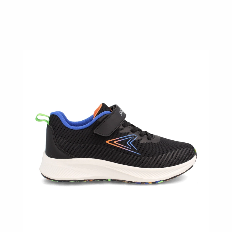 ZAPATILLA NIÑO POWER SPRING NEGRO - 1