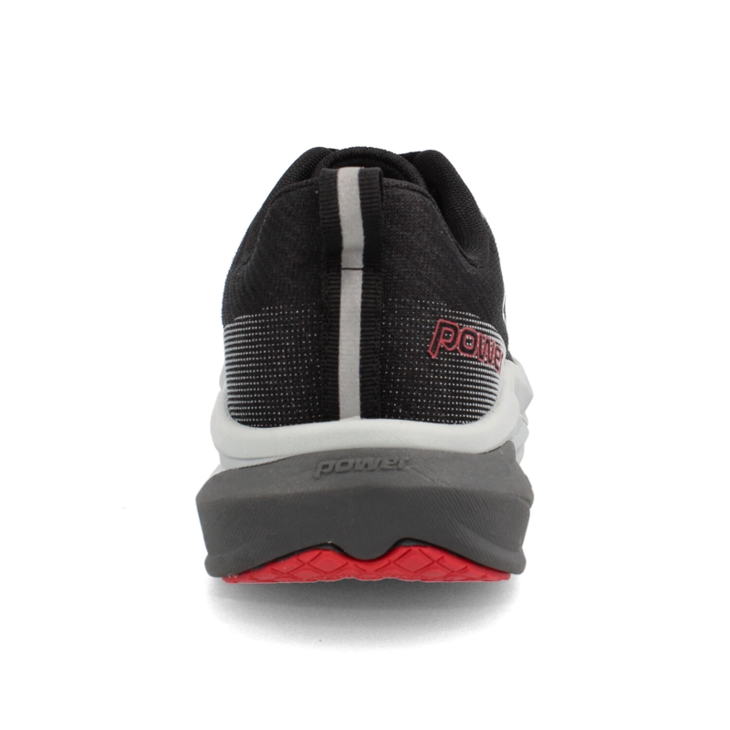 ZAPATILLA HOMBRE POWER DUOFOAM MAX 500 DELUX NEGRO-ROJO - 3