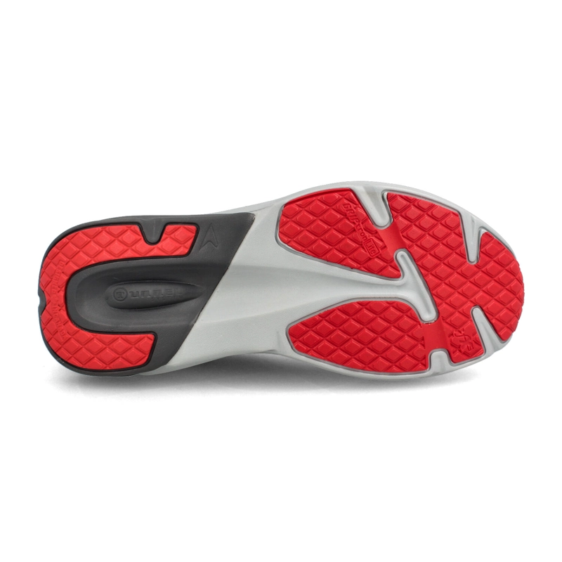 ZAPATILLA HOMBRE POWER DUOFOAM MAX 500 DELUX NEGRO-ROJO - 5