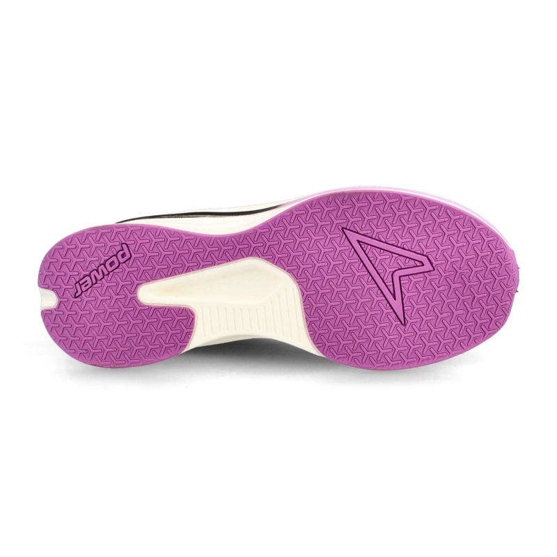 ZAPATILLA MUJER POWER SWIFT NEGRO-LT MORADO - 5
