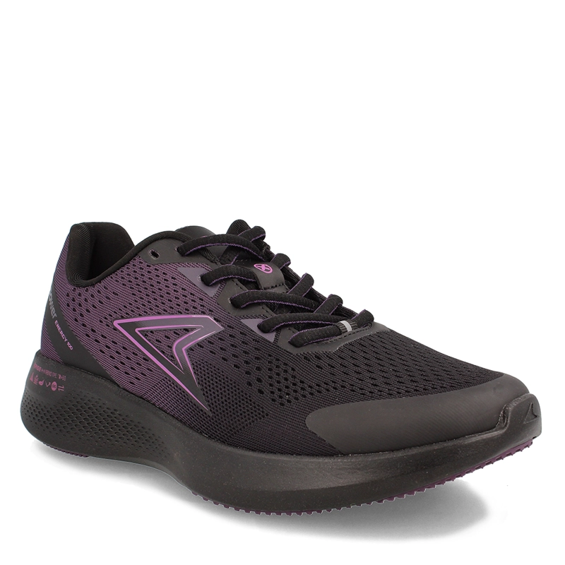 ZAPATILLA MUJER POWER XORISE+100 RN EROS2 NEGRO-MORADO - 2
