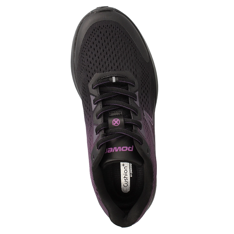 ZAPATILLA MUJER POWER XORISE+100 RN EROS2 NEGRO-MORADO - 6