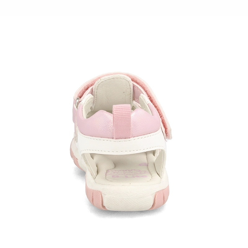 SANDALIA  NIÑA BUBBLEGUMMERS WHEEL BLANCO-ROSADO - 3
