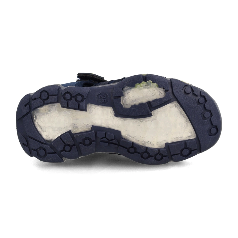 SANDALIA  NIÑO BUBBLEGUMMERS UNAI NEGRO - GRIS - 5