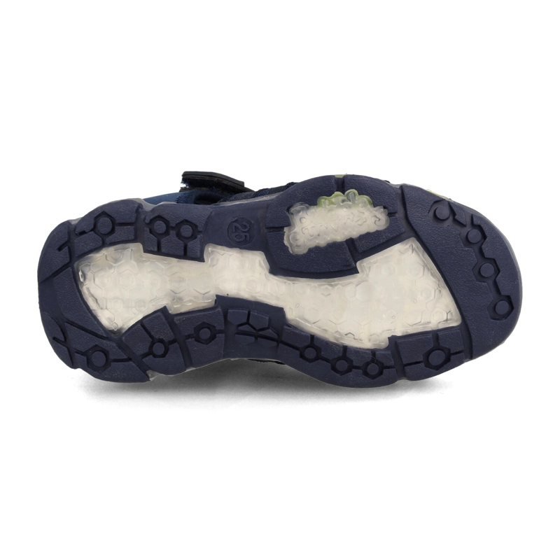 SANDALIA  NIÑO BUBBLEGUMMERS UNAI NEGRO - GRIS - 5