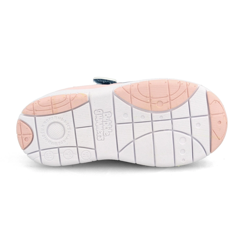 ZAPATILLA NIÑA BUBBLEGUMMERS SOFT WALKER AZUL - 5