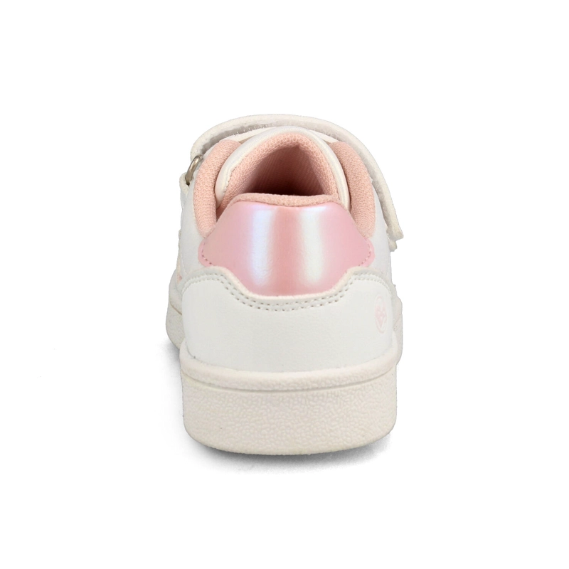 ZAPATILLA NIÑA BUBBLEGUMMERS CLAVEL BLANCO - ROSA - 3