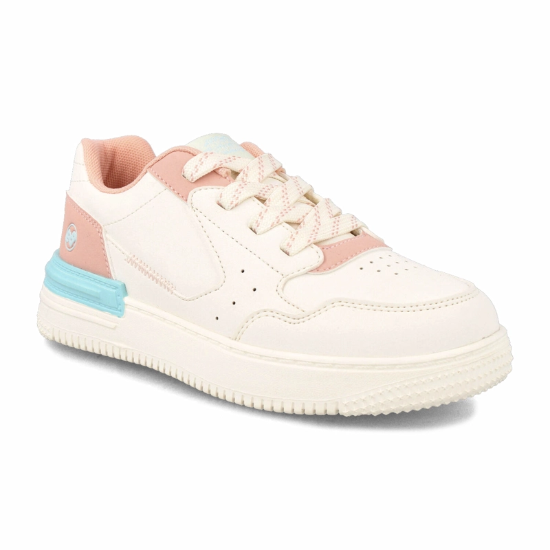 ZAPATILLA NIÑA BUBBLEGUMMERS ATICUSS BLANCO - ROSA CLARO - 2