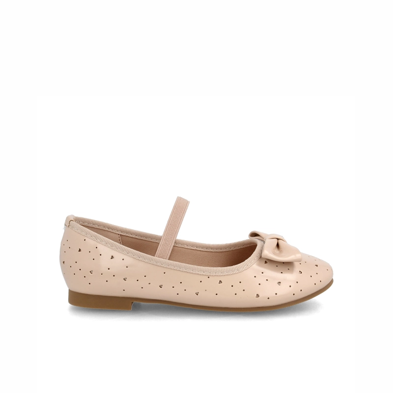 BALLERINA NIÑA BUBBLEGUMMERS FRIEDA BEIGE - 1