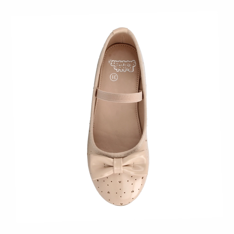 BALLERINA NIÑA BUBBLEGUMMERS FRIEDA BEIGE - 4