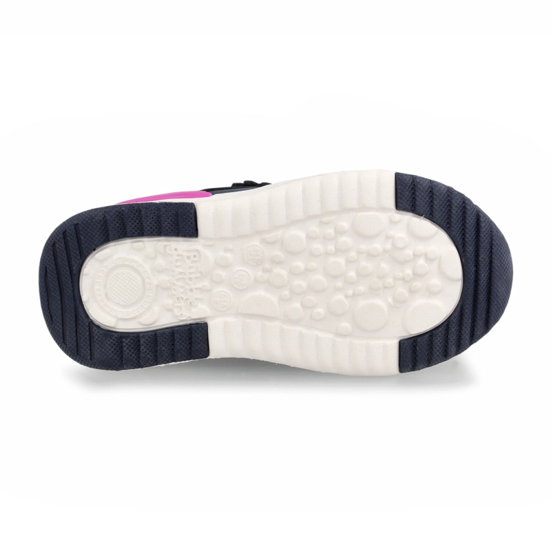 ZAPATILLA NIÑA BUBBLEGUMMERS SPEED LITE AZUL MARINO - FUCSIA - 5