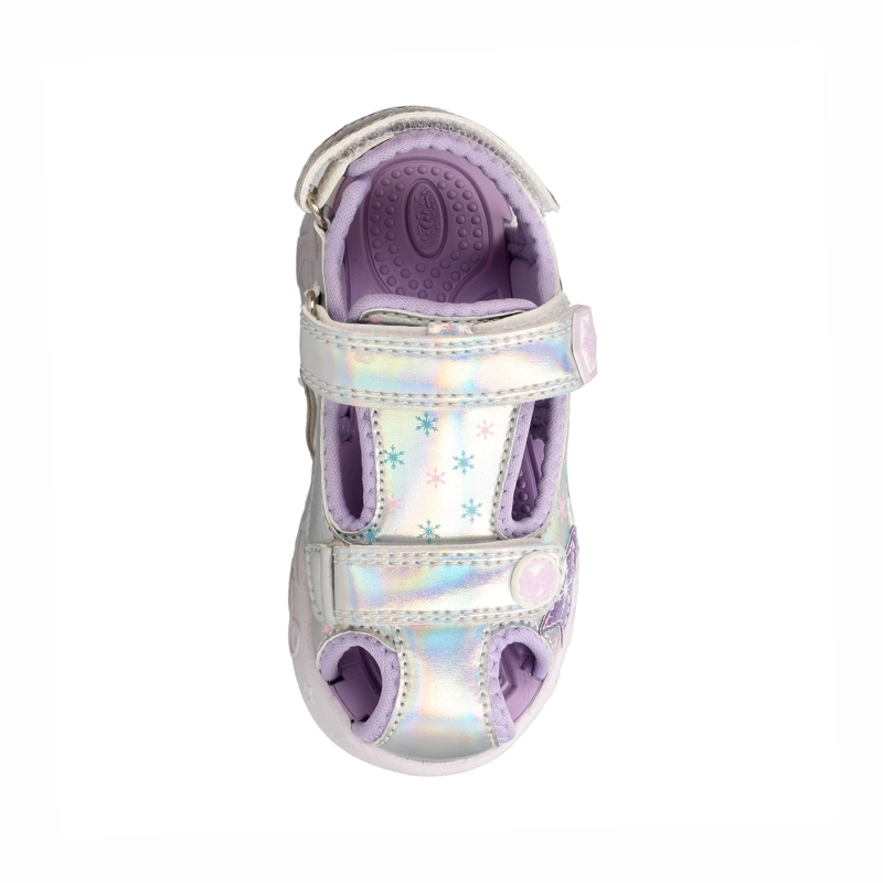 SANDALIA  NIÑA BUBBLEGUMMERS FEMKE BLANCO - LILA - 4