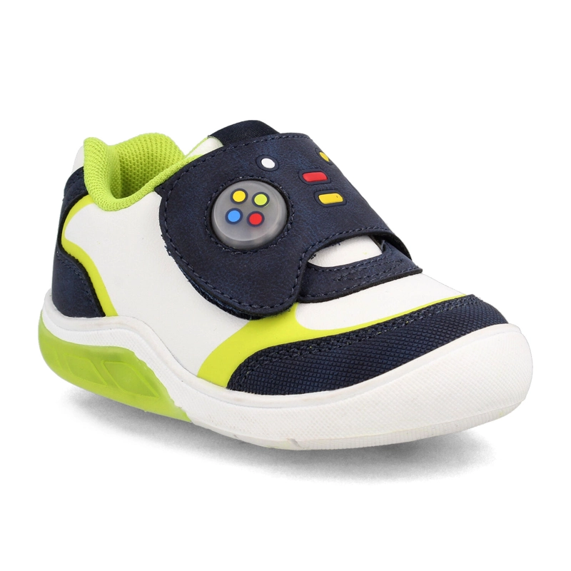 ZAPATILLA NIÑO BUBBLEGUMMERS TOKIO BLANCO - VERDE - 2