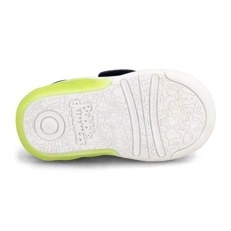ZAPATILLA NIÑO BUBBLEGUMMERS TOKIO BLANCO - VERDE - 5