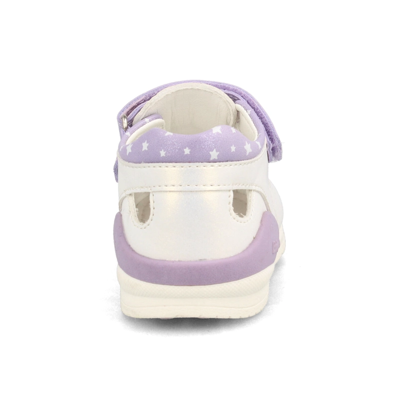SANDALIA  NIÑA BUBBLEGUMMERS BIO FIT BLANCO - LILA - 3