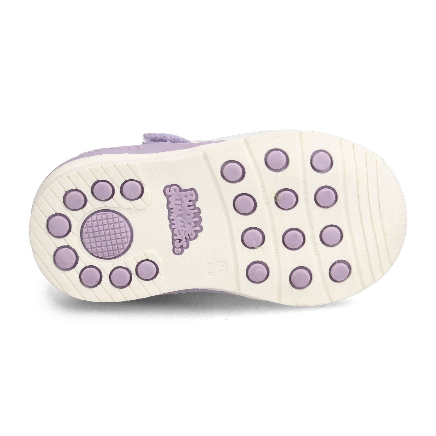SANDALIA  NIÑA BUBBLEGUMMERS BIO FIT BLANCO - LILA - 5