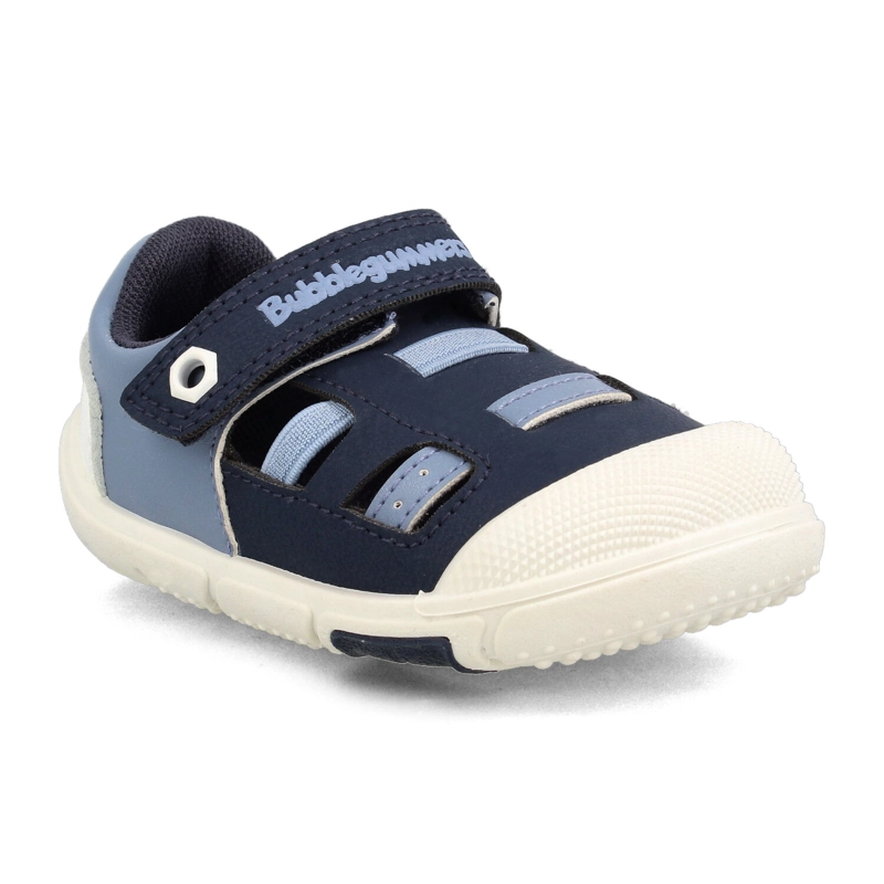 SANDALIA  NIÑO BUBBLEGUMMERS ECHO AZUL MARINO - 2