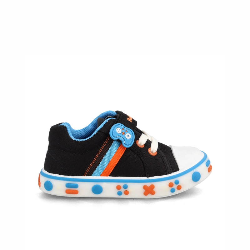 ZAPATILLA NIÑO BUBBLEGUMMERS BLOOM NEGRO - 1