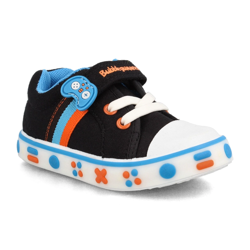 ZAPATILLA NIÑO BUBBLEGUMMERS BLOOM NEGRO - 2