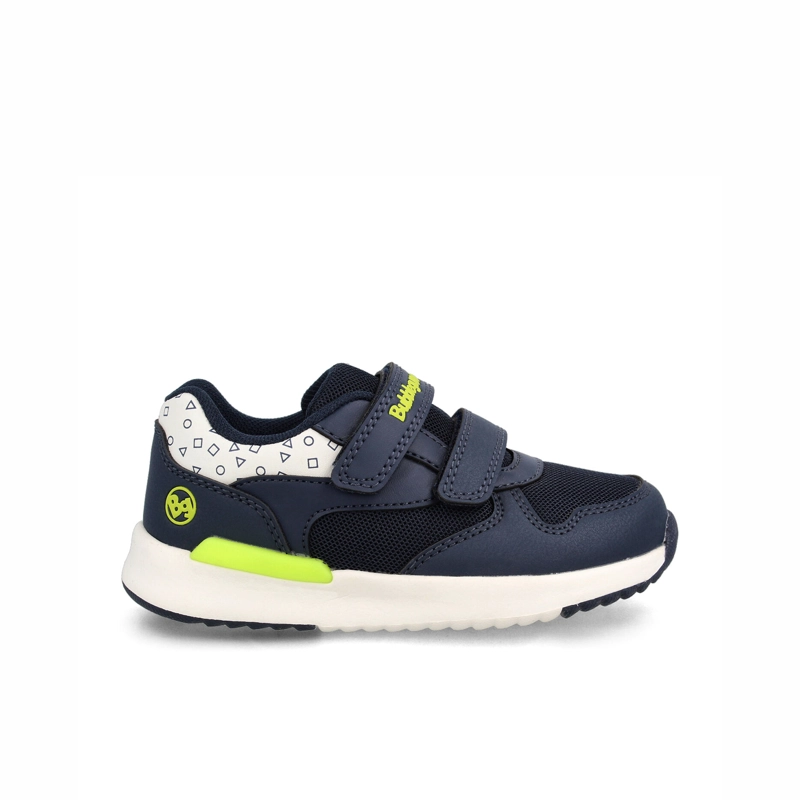 ZAPATILLA NIÑO BUBBLEGUMMERS SPEED LITE AZUL MARINO - VERDE - 1
