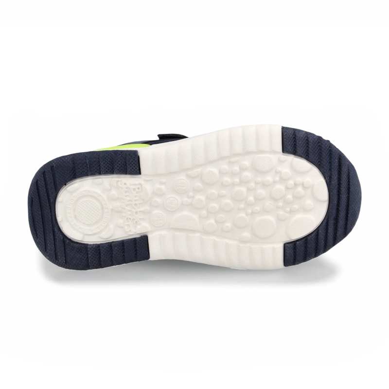 ZAPATILLA NIÑO BUBBLEGUMMERS SPEED LITE AZUL MARINO - VERDE - 5