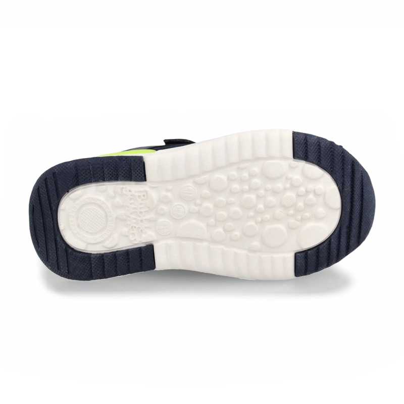 ZAPATILLA NIÑO BUBBLEGUMMERS SPEED LITE AZUL MARINO - VERDE - 5