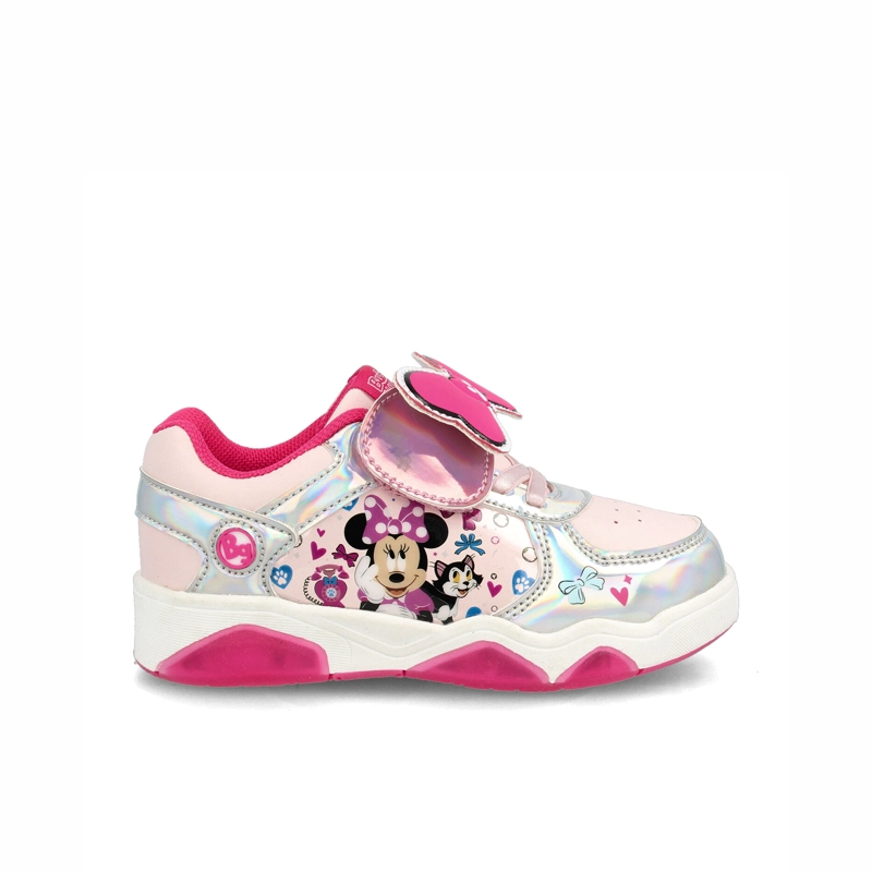 ZAPATILLA NIÑA BUBBLEGUMMERS MINNIE ROSADO CLARO - 1