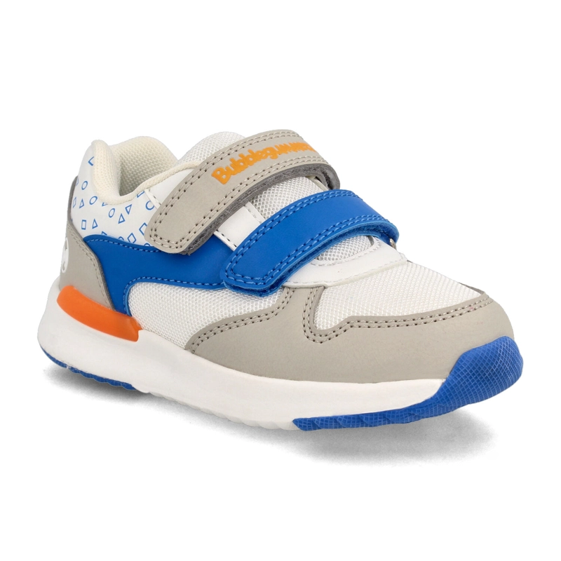 ZAPATILLA NIÑO BUBBLEGUMMERS SPEED LITE BLANCO - AZUL - 2