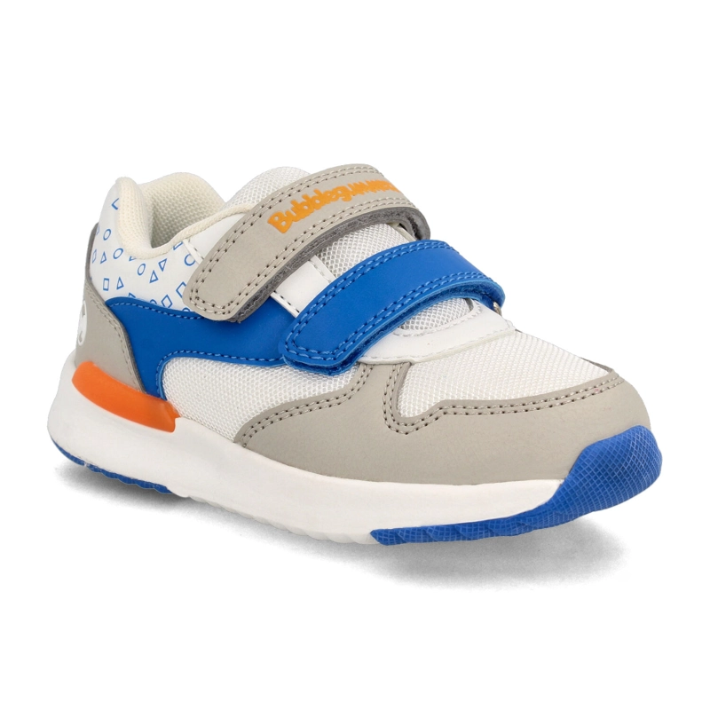 ZAPATILLA NIÑO BUBBLEGUMMERS SPEED LITE BLANCO - AZUL - 2